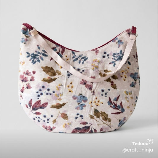 Petal Drift Hobo Bag