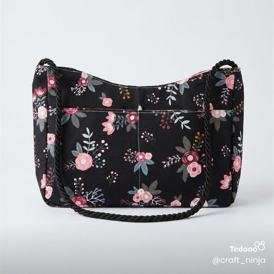 Night Blossom Shoulder Bag